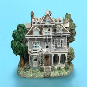 Ah227 International Resources Haunted House Liberty Falls Village Miniature Building No Box Ah227 International Resources Haunted House Liberty Falls Village Miniature Building No Box