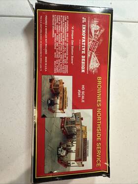 361-341 Jl Innovative Design Ho 341 Brownies Northside Service Station Gas Building Kit -read