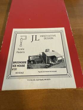 Jl Innovative Design 835846001917 191 Ho Brookside Ice House Wooden Kit