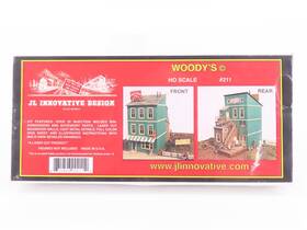 Jl Innovative Design 835846002112 Ho Scale Laser-cut Kit #211 Woodys - Sealed