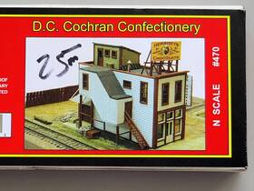 Jl Innovative Design 835846004703 N Scale Kit 470 D.c. Cochran Confectionery Building