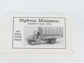 360-209 Jordan Ho Highway Miniatures Kit 1923 Mack Stake Truck - Sealed 360-209 Jordan Ho Highway Miniatures Kit 1923 Mack Stake Truck - Sealed