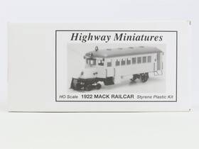 360-305 Jordan Ho Scale Highway Miniatures Kit #360-305 1922 Mack Railcar