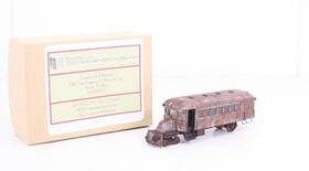 764-1 Jordan Highway Miniatures Ho Scale 1 87 1922 Acr Mack Railcar Built Kit Weathered