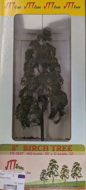 Tr3057 Jtt Scenery Products O Scale 8 Inch Birch Tree Tr3057 Jtt Scenery Products O Scale 8 Inch Birch Tree