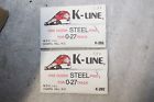 K-292 Lionel Packs Of Steel Track Pins In Envelope Mint K-292 Lionel Packs Of Steel Track Pins In Envelope Mint