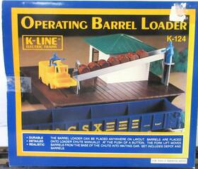 K-124 K-line 040369001249 Operating Barrel Loader O Gauge Vintage With Barrels
