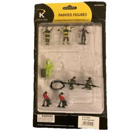 6-21445 K-line By Lionel Firemen Figures 1/48 O Gauge Layouts #6-21445 Incomplete Set