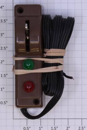 K-0093x K-line O Gauge Right Hand Brown O22 Modern Led Style Switch Controller