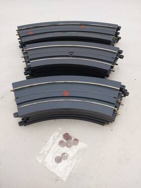 K-0803 K-line K-0802 O Super Streets Curved Track Sections 24 Ex