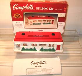 K-40814 K-line Campbells Diner Kit Ob Mint 1994