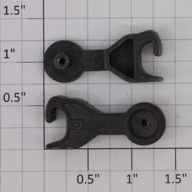 K2800-04-04 K-line Die Cast 1-3/8 Inch Dummy Couplers Set Of 2 12