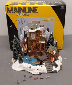 K42427 K-line Operating And Lighted Oak Creek Grist Mill/box