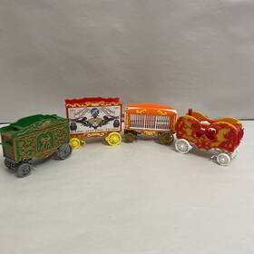 K6900-14r K-line K6900-02 Circus Collection Band Wagon K6900-14r&y And 01.03.04 Lot Of 4