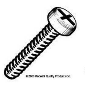 Kadee 765484002567 256 2-56 X 1/2 Inch Insulated Nylon Roundhead Screws Pack Of 12 10