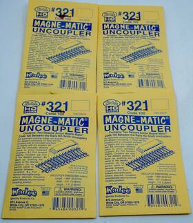 Kadee 765484003212 #321 Ho Code 100 Magne-matic Uncoupler Lot Of 4