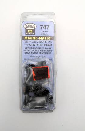 Kadee 765484007470 747 O Medium Underset Shank Metal Coupler With Plastic #817 Draft Gear Box