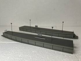 23-105 Kato N Scale #23-105 Sr And Sl Island Platform Ends #4 1 Of Each Included