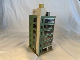 23-434a Kato N Gauge Office Building 2 Gray Model Railroad 23-434a Kato N Gauge Office Building 2 Gray Model Railroad