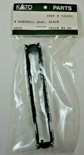922061 Kato Sd45 N Scale Black Handrail