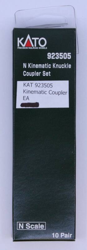 923505 Kato N Daylight Kinematic Knuckle Coupler Set 923505 Kato N Daylight Kinematic Knuckle Coupler Set