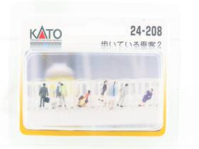 Kato 949727519630 N 1/150 Scale 24-208 Passengers Walking #2 People Figures 6-pack Kato 949727519630 N 1/150 Scale 24-208 Passengers Walking #2 People Figures 6-pack