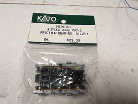 959093 Kato # H Truck Assy Alco Rsc-2 Friction Bearing Silver Ho-scale 959093 Kato # H Truck Assy Alco Rsc-2 Friction Bearing Silver Ho-scale