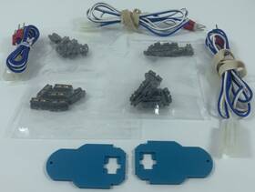 Kat24843 Kato N Scale Unitrack Terminal Adapter Cords New Rail Joiners Uni-joiner Tool