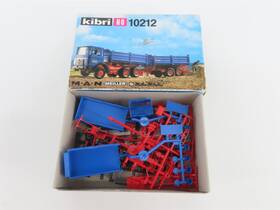 10212 Kibri Ho 1/87 Scale Man Double-bottom Dump Truck Kit