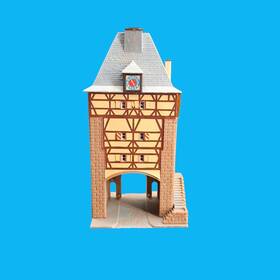 37103 Kibri N Gauge Kit Of The City Gate Bietigheim
