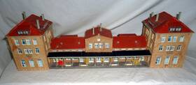 39371 Kibri Used H0 Train Station Calw Already Built Large 22 Inches Long Asis