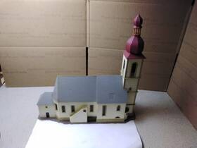 39770 Kibri Vintage Ho Church In Ramsau...used...pls Read
