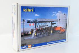 39834 Kibri Ho Scale Miro Filling Station With Scania Road Tander