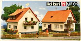 7102 Kibri Hier 1x House Single Family Home Kit N Gauge Boxed