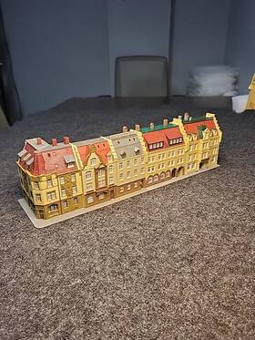 7178 Kibri 7172/7174/7176/7178 N Scale City Block Houses/ Shops Fully Assembled