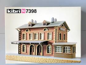 7398 Kibri N Scale Langenthal Station Building Kit Open Box Complete