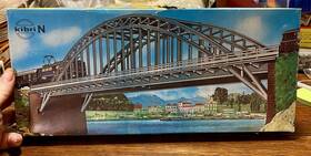 7626 Kibri N Scale Steel Arch Bridge Structure Kit Us Seller