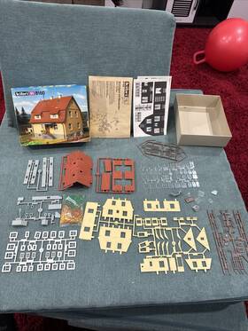 8160 Kibri House With Attic Railroad Train Unknown Completeness Ho Scale