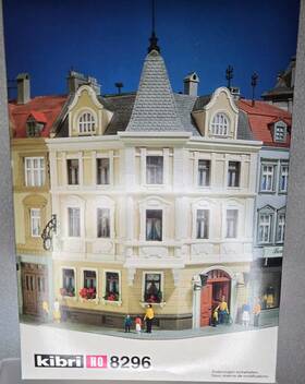 8296 Kibri Ho House At The Weekly Market Building Kit