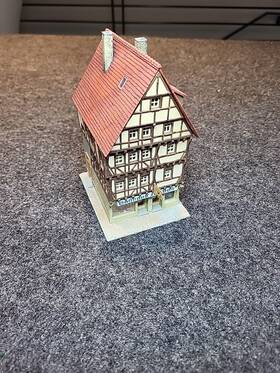 8408 Kibri Ho - Custom Half Timbered Old Town House With Shop Led And People