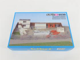 8539 Kibri Ho 1/87 Scale Kit Construction Site Accessories With Fence