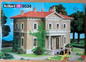 9534 Kibri 783 - Ho Scale Country Estate House Kit #9534
