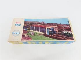 9930 Kibri Ho 1/87 Scale Plastic Kit Locomotive Shed
