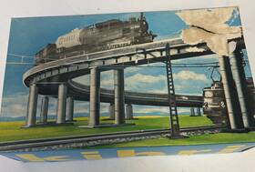 B-7610 Kibri N Scale Scene Bridge Curved Elevated Kit