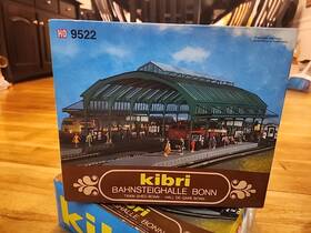 B-9522 Kibri Set Of 2 Ho Train Shed Structure Kit
