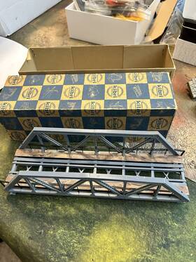 B-9696 Kibri 9693 Ho Scale Vintage Railroad Bridge