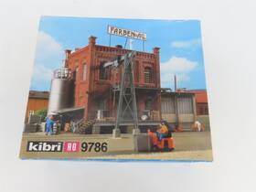 B-9786 Kibri Ho 1/87 Scale Kit 9786 Farben And Ag. Factory Building
