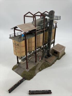B-9954 Kibri Used Ho Scale Gravel Quarry Plant Kit Read Description