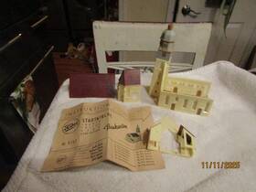 H-987 Kibri Vintage Ho Church Stadtrirche Baukasten 9797 1950s Great To Restore