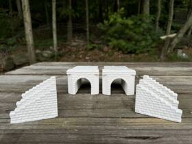 Ho-101 Kramer Model Works Ho Scale Stone Culverts And Sides Kit